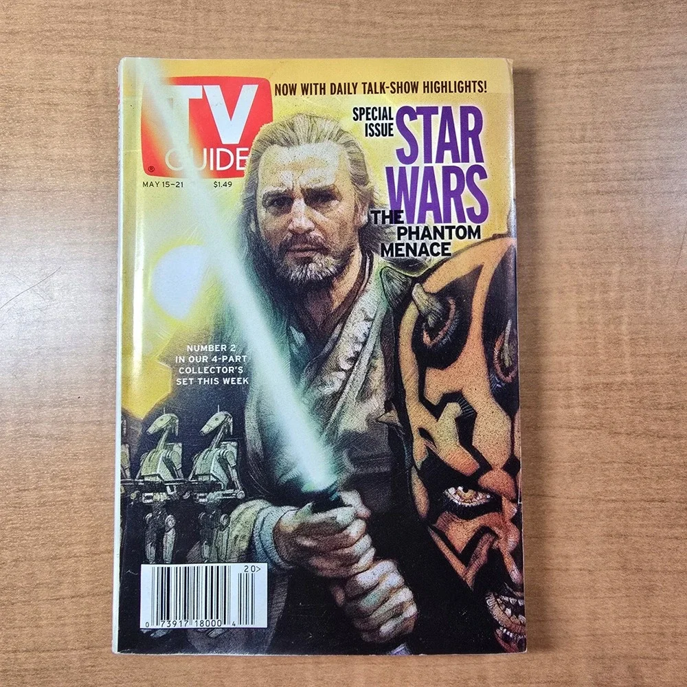 Vintage TV Guide May 15-21, 1999 Special Issue Star Wars The‎ Phantom Menace
